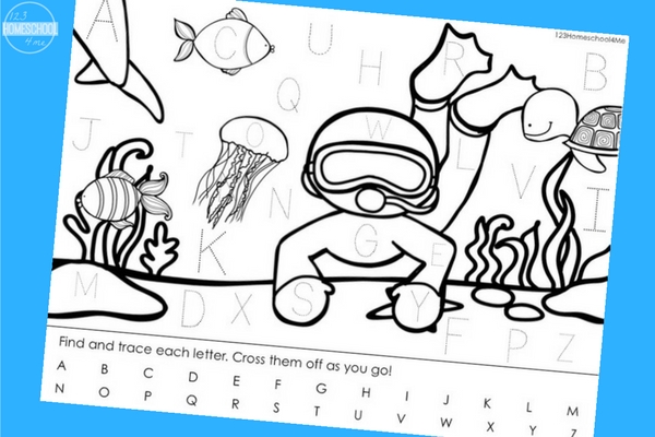 FREE! Find and Trace the Alphabet