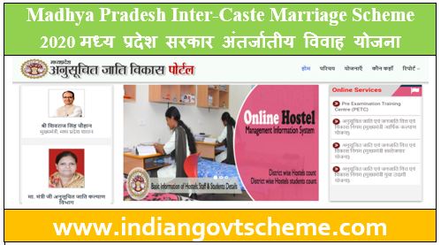 Madhya Pradesh Inter-Caste Marriage Scheme
