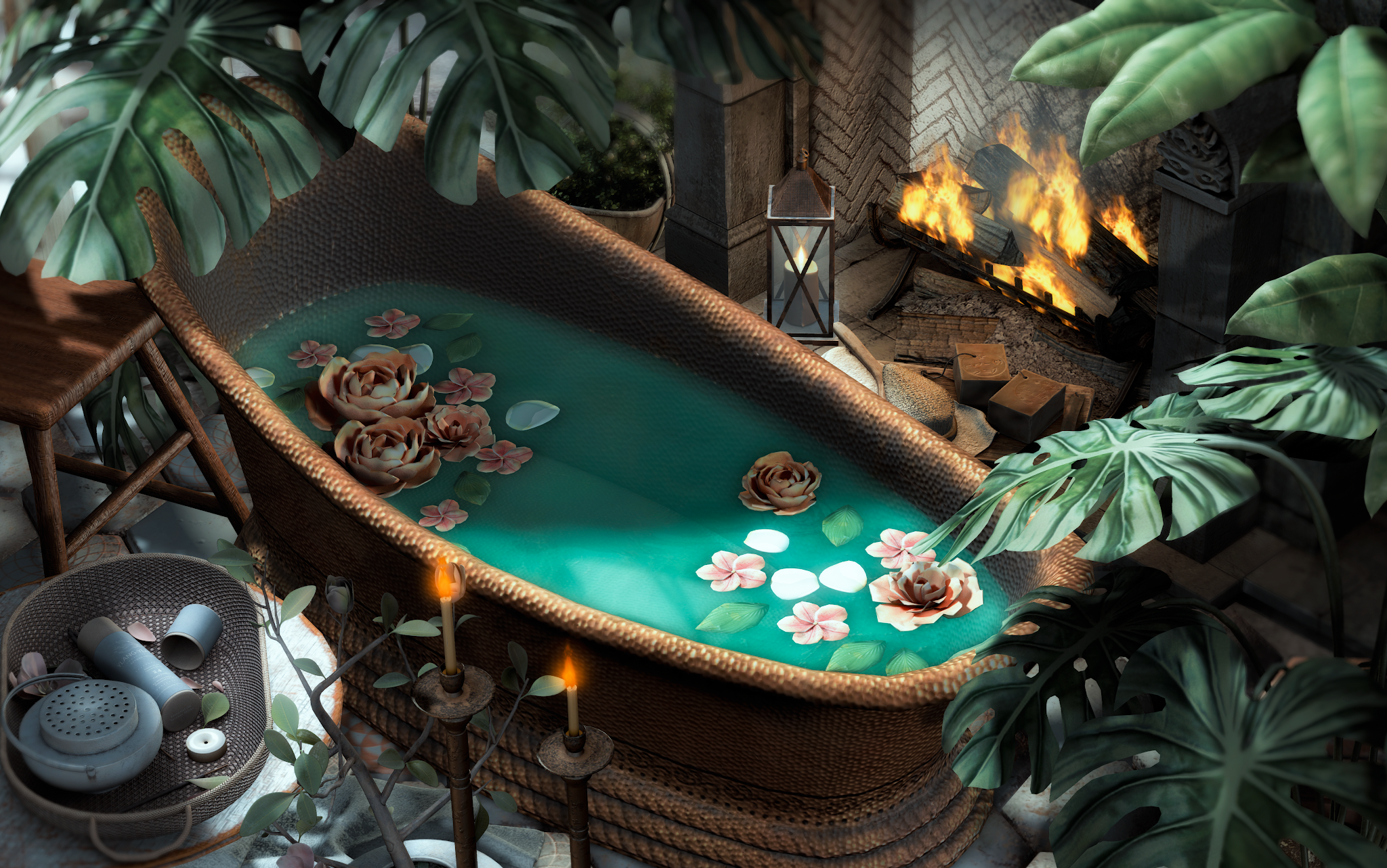 bath ritual Staubis Second Life Blog