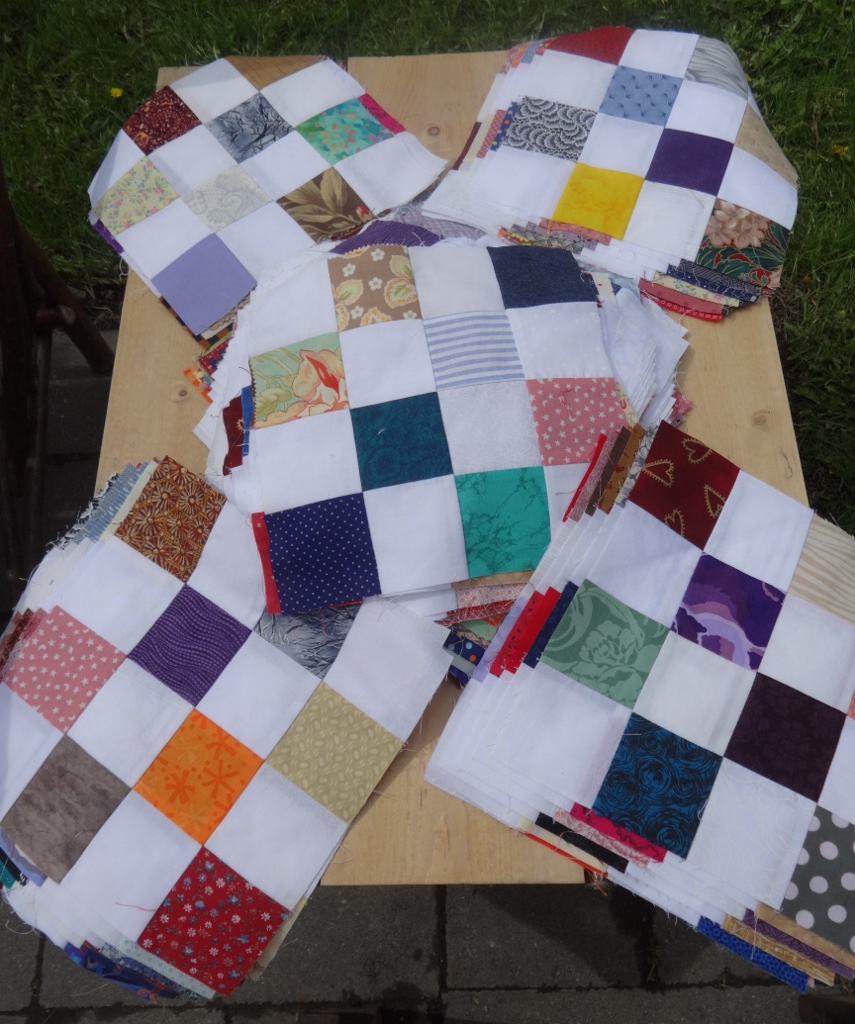Inch by Inch Quilting Postage Stamp Quilt Blocks