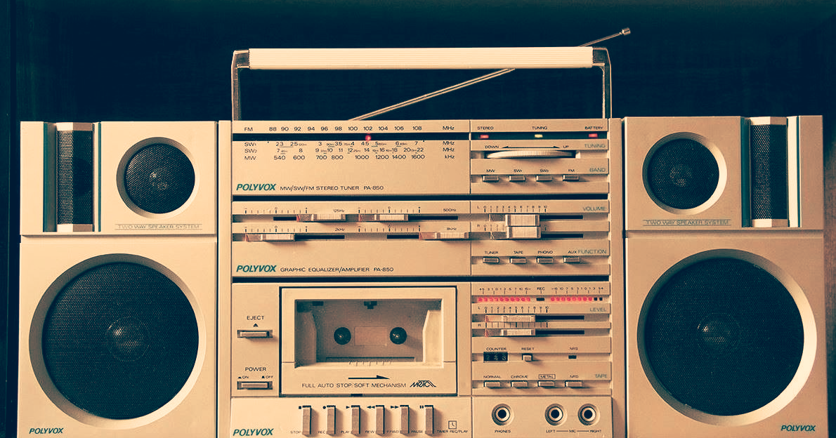 Aparelho de Som Boombox PA 850 Polyvox Reparado Restaurado Vídeo Teste