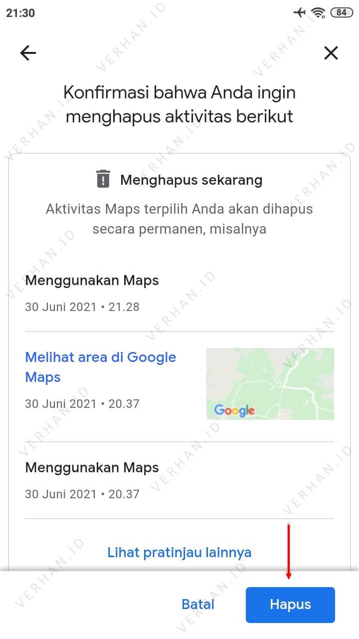 Cara Hapus History Google Maps dengan Cepat
