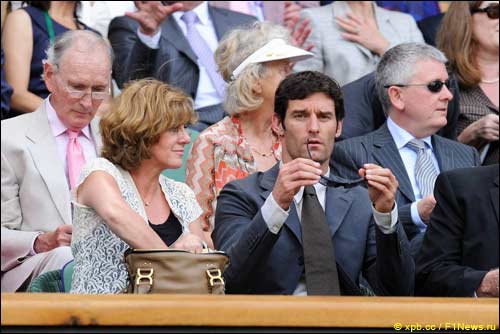 Mark Webber with Wife Pics | All Sports Stars