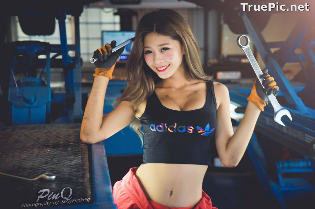 Image Taiwanese Model - PinQ憑果茱 - Hot Sexy Girl Car Mechanic - TruePic.net - Picture-40