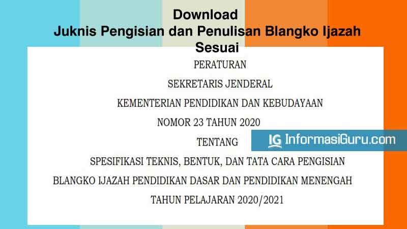 Download persesjen persekjen kemendikbud nomor 18 tahun 2021