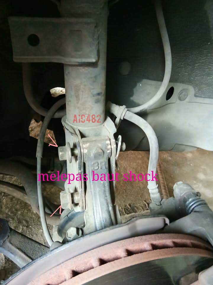 Ganti karet boot cv joint dan grease ulang cv joint Aerio matic {Kun