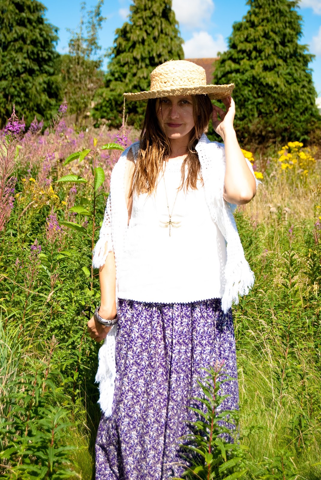 laura ashley maxi skirt