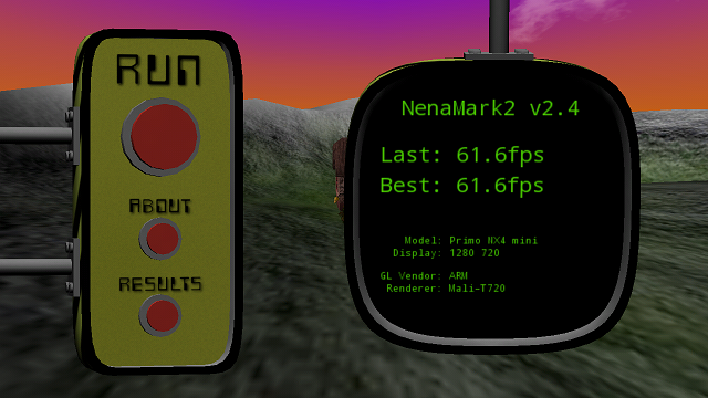 Primo NX4 Mini hands-on nenamark score