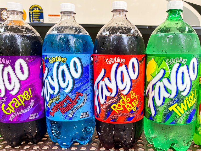 Tales of the Flowers Faygo Soda Taste Test Comparison 20 different