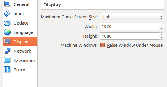 virtualbox linux resolution virtualbox linux resolution