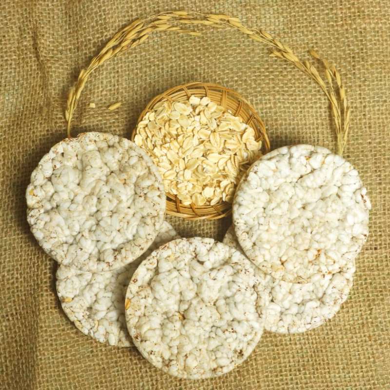 Bánh Gạo Lứt Yến Mạch Ăn Kiêng GUfoods (510g)