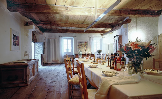 Casa original engandina ubicada en Suiza para alojarse en vacaciones chicanddeco