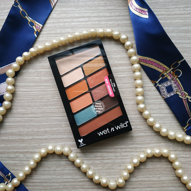 WetNWild ColorIcon Not a Basic Peach Palette Swatches and Review