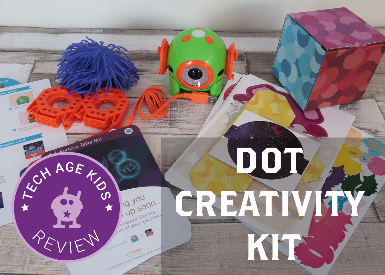 Dot Creativity Kit Brings Together Coding and Craft Handson Review