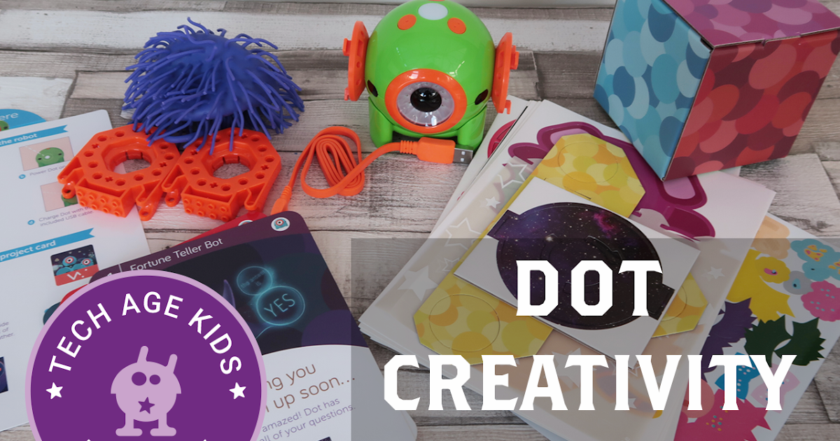 Dot Creativity Kit Brings Together Coding and Craft - Hands-on Review, Tech Age Kids