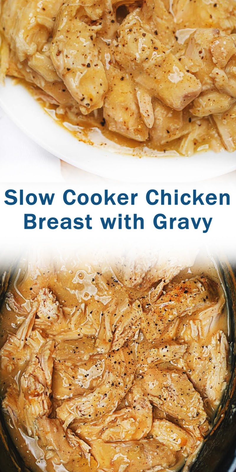 Slow Cooker Chicken Breast with Gravy forloverecipes