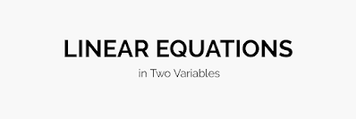 linear-equations-in-two-variable