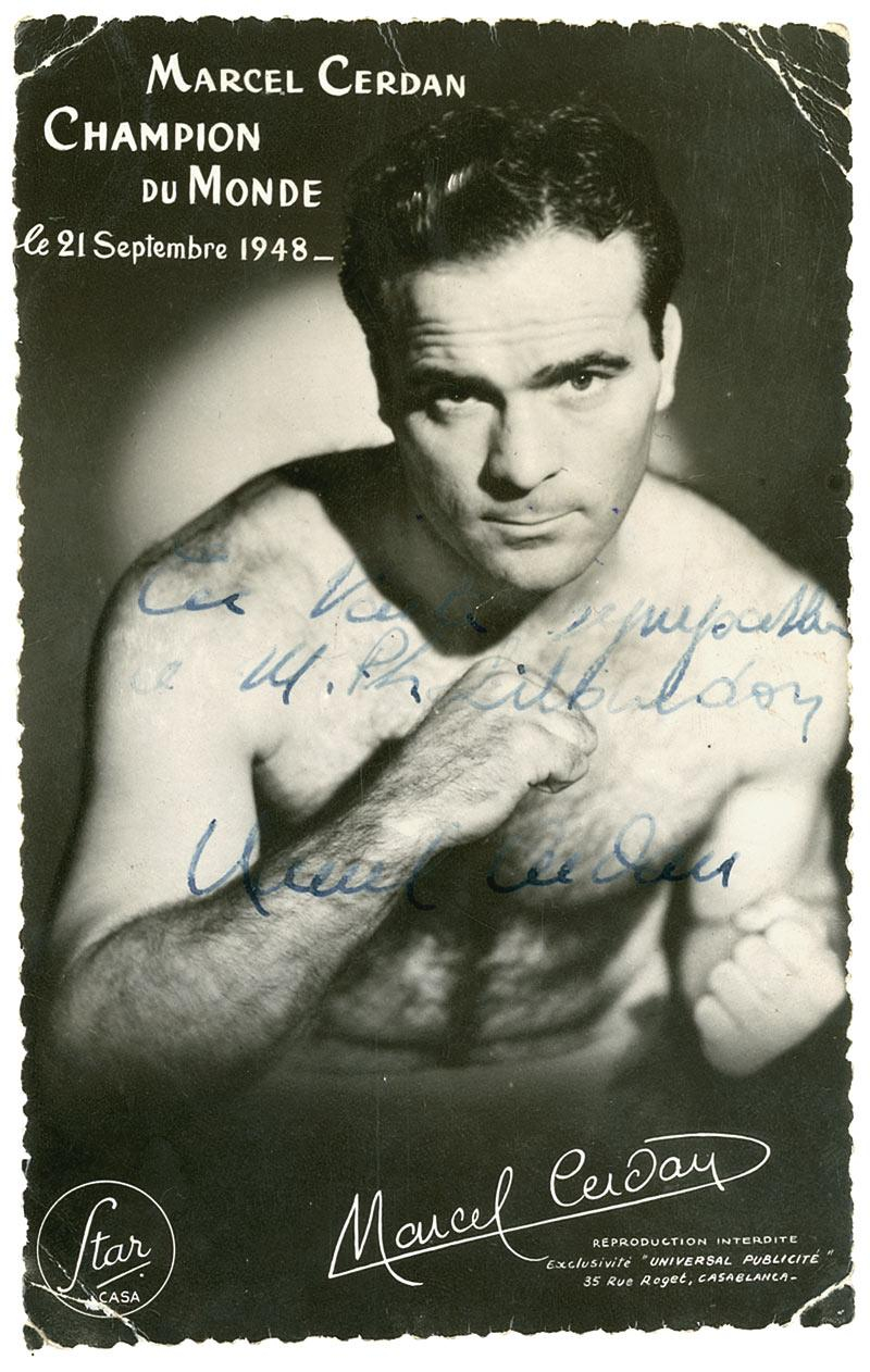 Qui Joue Le Role De Marcel Cerdan Dans La Mome Campeón del Mundo de Boxeo con sangre aspense: Marcel Cerdan Cascales