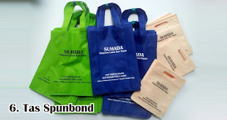 Tas Spunbond merupakan jenis souvenir untuk dijadikan isi seminar kit