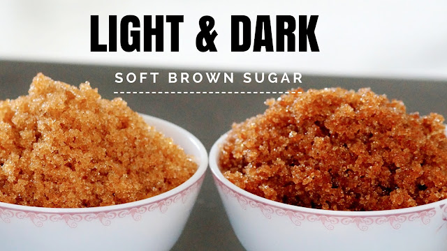 How to make Brown Sugar - How to make Soft Light and Dark Brown Sugar at Home