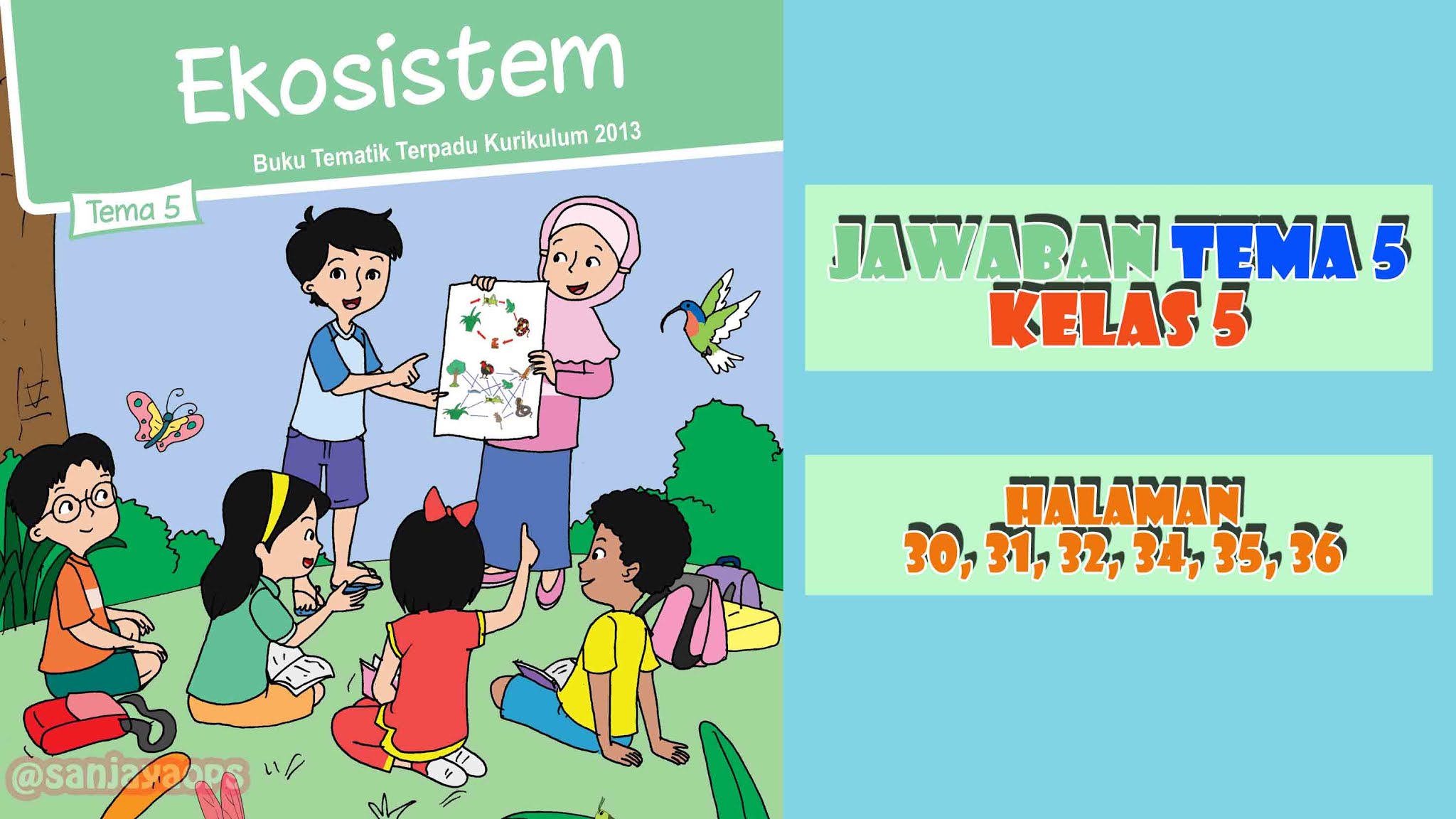 Kunci Jawaban Tema Ekosistem Kelas 5 Halaman 30, 31, 32