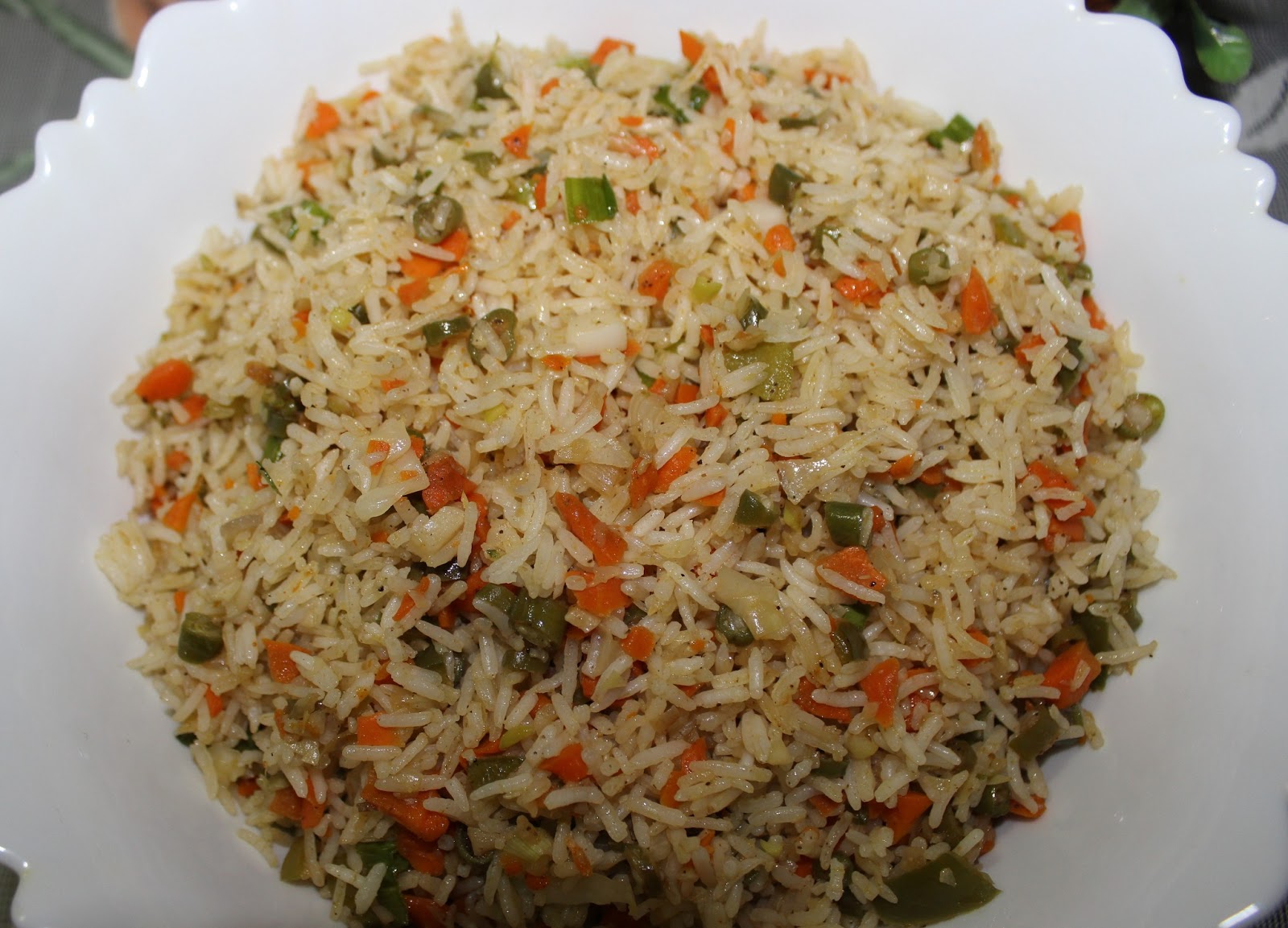 Deepa's Rasoi: Chinese Veg Fried Rice.