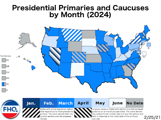 Frontloading HQ: The 2025 Presidential Primary Calendar Frontloading HQ: The 2025 Presidential Primary Calendar