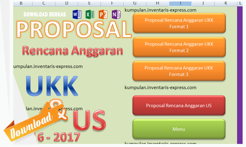 Aplikasi Proposal Penghitungan Biaya Anggaran Pelaksanaan Kegiatan UKK dan US Aplikasi Proposal Penghitungan Biaya Anggaran Pelaksanaan Kegiatan UKK dan US