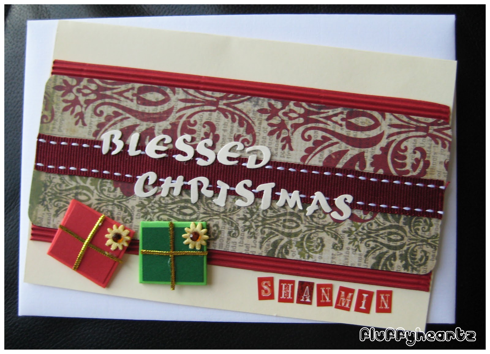Fluffyheartz ♥: Handmade/ personalized Christmas cards