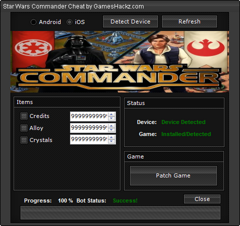 star wars commander private server star wars commander private server