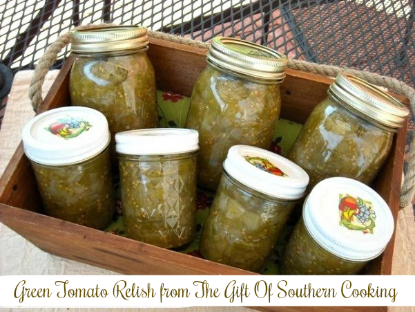 Canning Green Tomato Pickles -  - homemade canning recipes