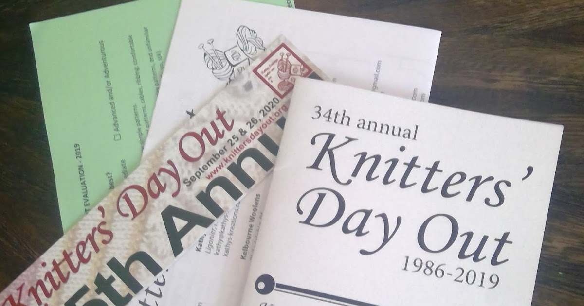 34th Annual Knitter's Day Out