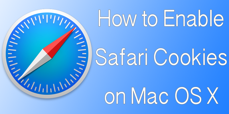 how to allow cookies safari mac