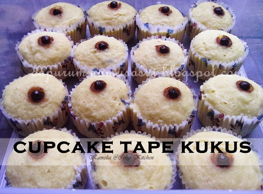 Cozy Kitchen Cup Cake Tape Kukus snacks SDQ Ummul Qura Amuntai