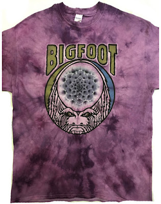 Stomp Your Face Tie Dyed T-Shirt by Bigfoot x KEF