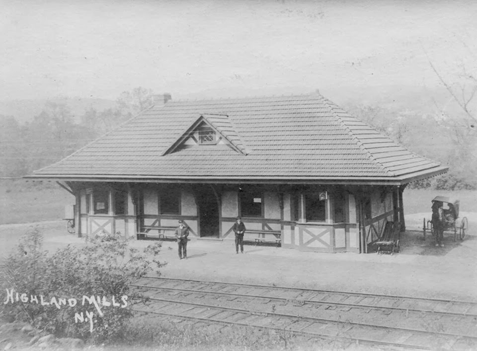The Newburgh Branches of the Erie Railroad Highland Mills Before the