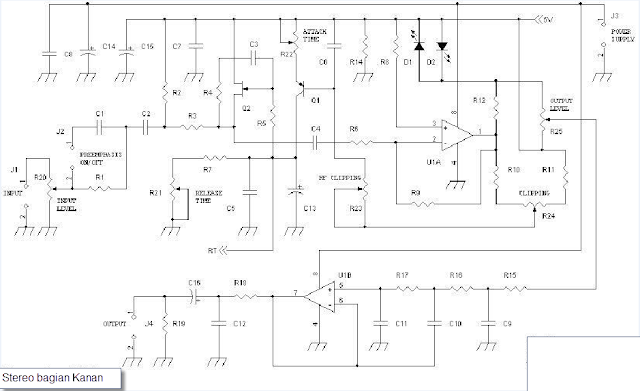 Skema Dan Layout Stereo Compressor/Limiter Buat FM Broadcasting