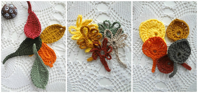 Autumnal Leaves - crochet pattern