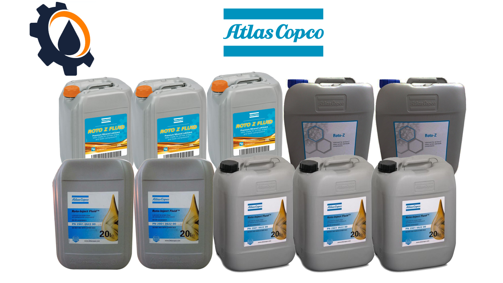 Distributor Oli Kompresor Screw - Atlas Copco