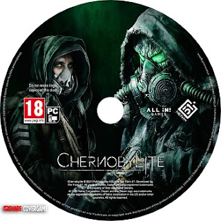 Chernobylite disc label