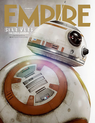 Star Wars The Force Awakens Empire Cover featuring BB-8
