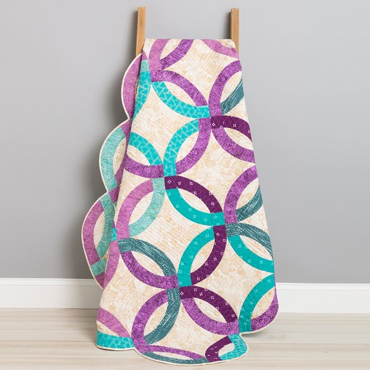 Quilting Land Double Wedding Ring Quilt