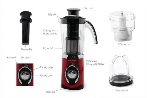 Máy Xay Sinh Tố Đa Năng Sunhouse SHD5323 12 2a35f741 9d7f 45f6 a08a 925b4a714675