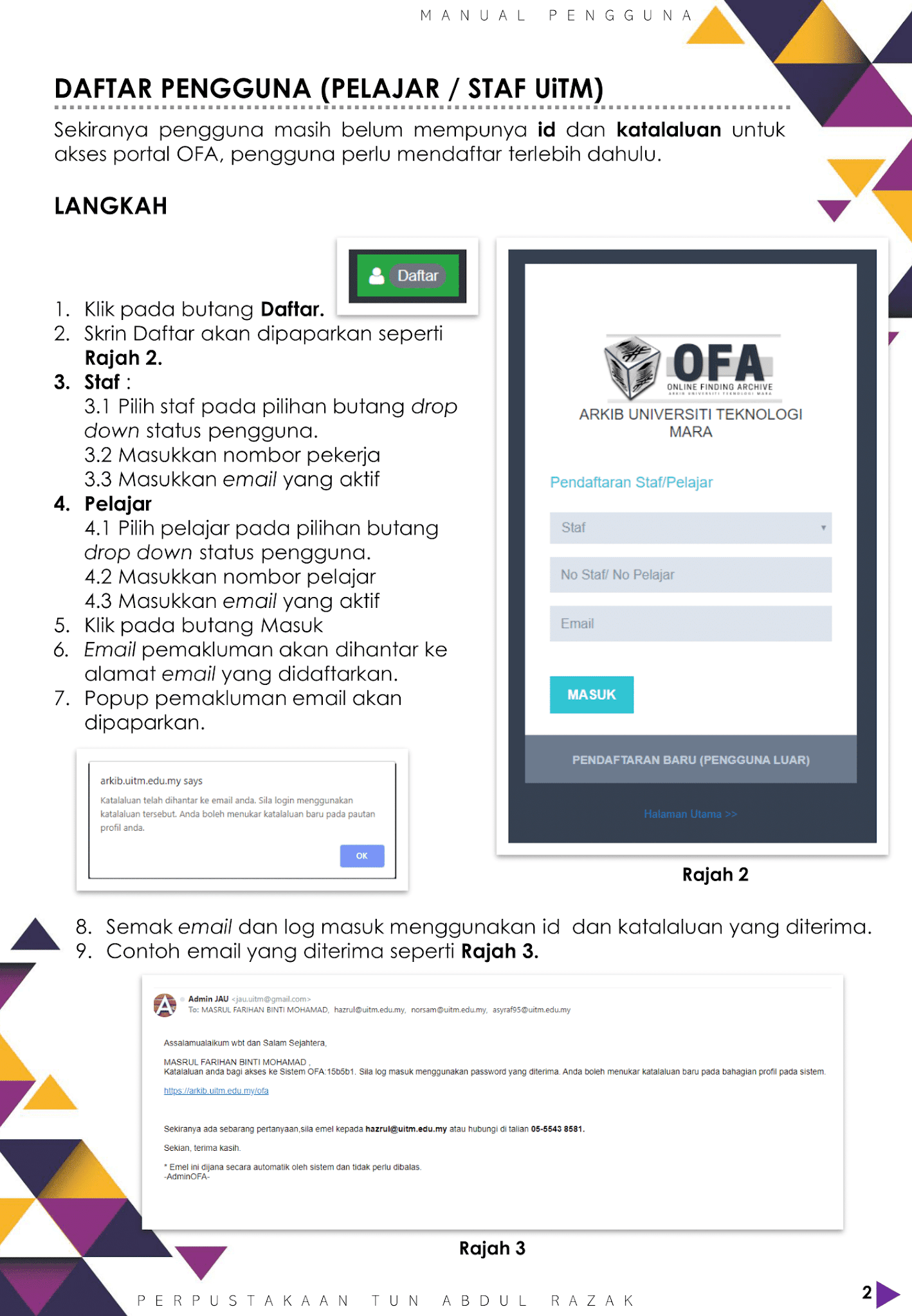 Discover Our Eresources Online Finding Aids Ofa Perpustakaan Uitm