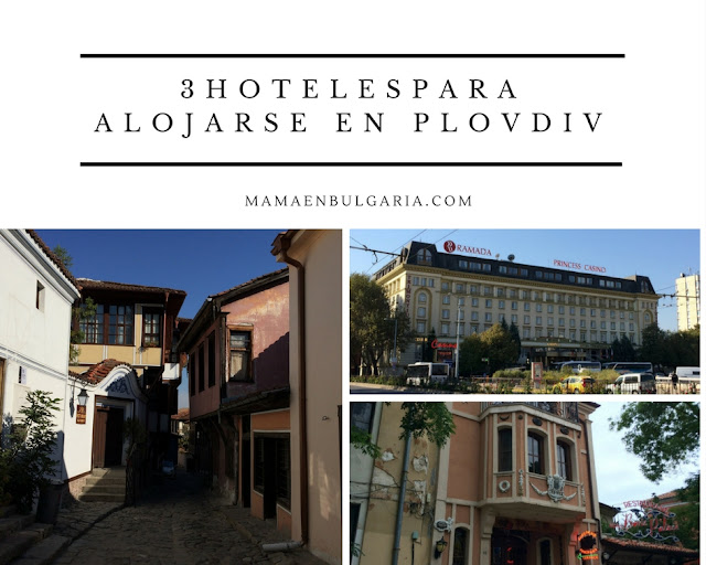 3 hoteles donde alojarse en Plovdiv y disfrutar de la estancia