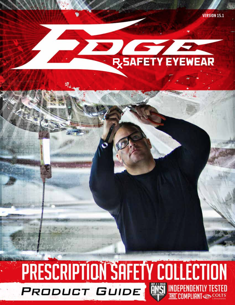 Edge Eyewear Edge Rx Safety Eyewear