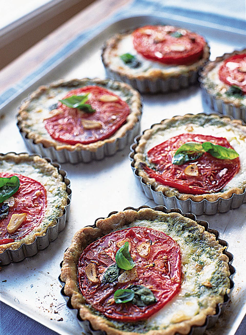 QUICK & EASY TOMATO BASIL TARTS Cooks Network