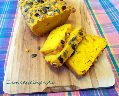 Plumcake salato di zucca