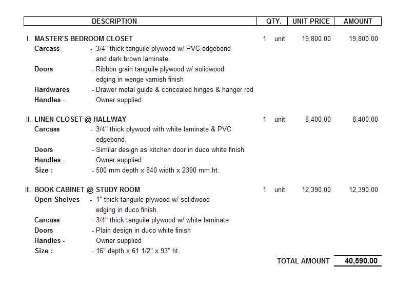 Two Storeys Builtin Cusm Furniture Shop