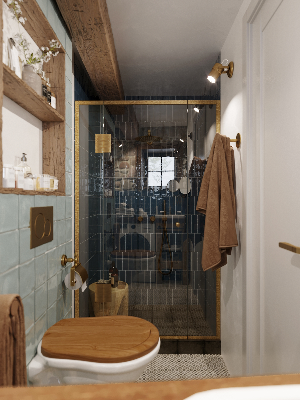 Interior design and visualization. Portfolio. Happy Irena. Small